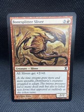 Magic the Gathering: Bonesplitter Sliver x1 - Time Spiral - MTG