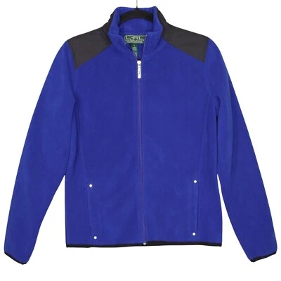 Chaqueta informal Lauren Ralph Lauren Active para hombre talla S azul real polar cremallera completa Foto 1 de 4