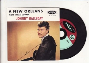 CD SINGLE -JOHNNY HALLYDAY-A NEW ORLEANS-VOGUE 45841-FRENCH - Foto 1 di 1
