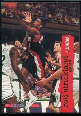 1995 Skybox Basketball Rod Strickland #136 Portland Trail Blazers - Image 1 of 2