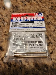 Tamiya OP-1615 54165 Titanium Suspension Shaft Ver.II M-05 M-Chassis Hop-Up 3x58 - Picture 1 of 2