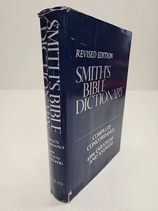 SMITH'S BIBLE DICTIONARY Revised Ed Complete Concordance HOLMAN PUB HCDJ - Picture 1 of 18