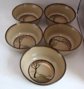 5x Denby Savoy Handcrafted Cereal / Dessert / Sundae Bowls 5.25 " - Picture 1 of 3