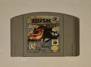 Rush 2: Extreme Racing USA (Nintendo 64, N64, 1998) Auténtico Probado Funcionando - Imagen 1 de 6