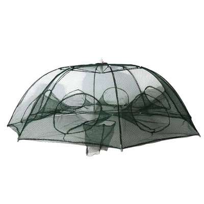 Faltbare Köderfischreuse Senkreuse Reuse Krebsfalle Fischfalle Köderfische Krebs - Bild 1 von 2