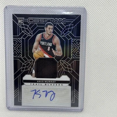 2023-24 Panini Obsidian Kris Murray RPA Auto 13/99 - Image 1 of 2