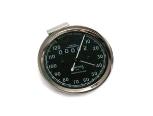 FOR BSA Royal Enfield NORTON SMITH Replica SPEEDOMETER SPEEDO 0-120 MPH #B213 - Picture 1 of 1