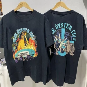 Blue Oyster Kult Band 90er 2 Seiten schwarz T-Shirt Remake Tee Vintage S-5XL - Bild 1 von 1