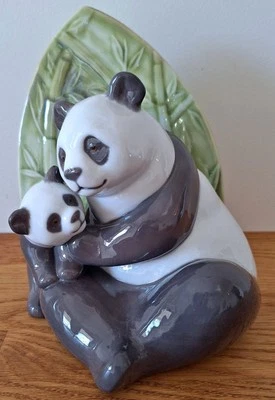 Nao  Lladro Panda Love Figure - image 1 of 4