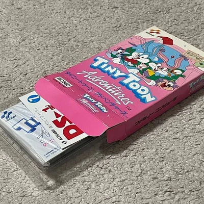 Unused TINY TOON ADVENTURES Nintendo Famicom Japan Import F/S FedEx DHL - Image 1 of 4
