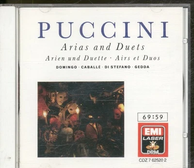 CDZ7625202 Various Artists Puccini - Arias and Duets CD UK Emi 1988 CDZ7625202 - Bild 1 von 3