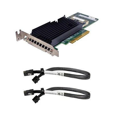 Controller RAID Intel G35828-312 8 porte SAS 6G PCIe x8 + LP cavo - Immagine 1 di 4
