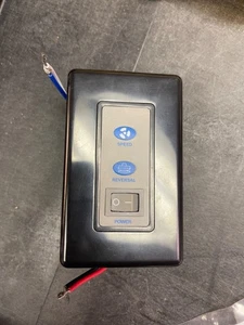 Global Elektrischer Wandschalter für DC 12V Lüfter 4 Geschwindigkeiten Rückwärtsgang JY-12V - Bild 1 von 2