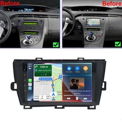 For Toyota Prius 2009-2013 CarPlay Android 15.0 Car Stereo Radio GPS Navi WIFI - Image 1 of 4