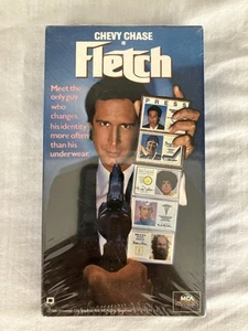 Vintage 1992 Factory Sealed Fletch VHS MCA Print Universal Home Video Tape NOS - Picture 1 of 6