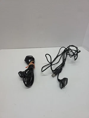 NYKO MICROSOFT XBOX 360 Play And Charge Controller USB Charging Cable Plug X2  - Image 1 of 4