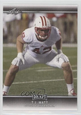 2017 Leaf Draft TJ Watt #62 Rookie RC - Image 1 of 2