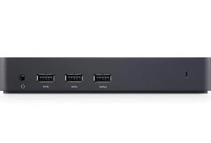 Stacja dokująca Dell USB 3.0 Ultra HD/4K z potrójnym wyświetlaczem (D3100), czarna - Zdjęcie 1 z 2