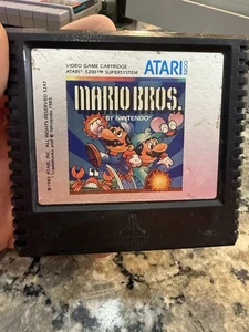 Mario Bros Atari 5200 1983 Nintendo Video Game Cartridge Tested - Picture 1 of 2