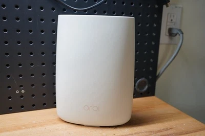 (Z) Netgear Orbi RBR50v2 Router AC3000 Tri-Band Mesh Wi-Fi No Power Cord - Image 1 of 4