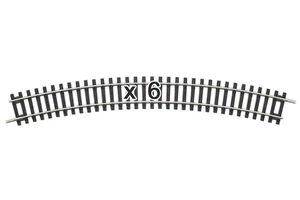 Piko 55213 HO Scale Curved Track R3/30° Box of 6 - Picture 1 of 1