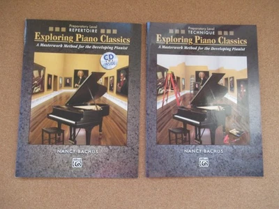 LOT 2: Exploring Piano Classics Technique and Repertoire Lev. 2 N. Bachus -NEW - Image 1 of 4