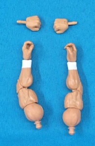 WWE Elite BAF British Bulldog Arms fodder figure Accessory Mattel Wrestling - Picture 1 of 1