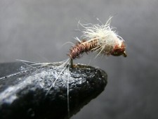 1 DOZEN  TUNGSTEN HEAD PHEASANT AND HARE´S EAR NYMPHS FOR FLY FISHING-TUNG 43