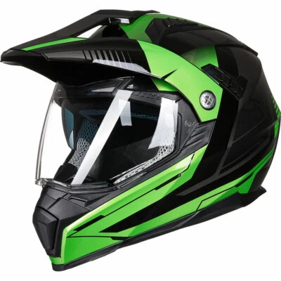 ILM Motorcycle Dual Sport Motocross Helmets Full Face Off Road Dirt Bike ATV DOT Foto 1 de 4