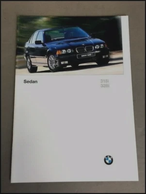 1997 BMW 318i 328i 32-page Original Car Sales Brochure Catalog - E36 Foto 1 de 4