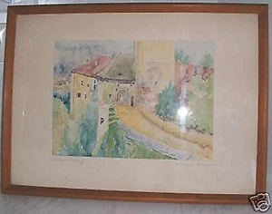 Aquarell Bild von J. Wallbaum, München - Bild 1 von 1