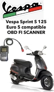 ESCÁNER OBD FI compatible Vespa Sprint S 125 Euro 5 - Imagen 1 de 1