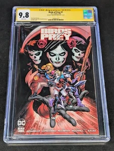 BIRDS OF PREY #1 2021 CGC Graded NM/M (9.8) DC Comics Black Label Signed Brian A - Picture 1 of 4