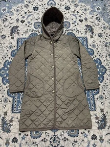 Giacca cappotto lungo trapuntato Lavenham - Foto 1 di 10
