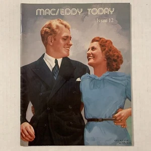 Mac/Eddy Today Magazine Issue 12 Jeanette MacDonald Nelson Eddy Friendship Club - Picture 1 of 5