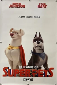 Póster original de la película League of Super-Pets - 2022 - DC COMICS - Imagen 1 de 5