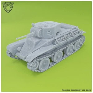 BT-5 Russian Cruiser Tank - WW2 Tabletop Gaming Model 28mm 15mm 20mm 00 Railway - Picture 1 of 7
