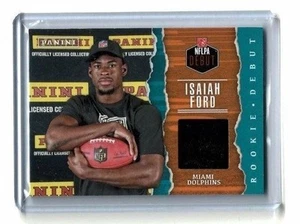2017 PANINI FATHERS DAY ISAIAH FORD NFLPA DEBUT MEMORABILIA CARD #IF - Picture 1 of 1