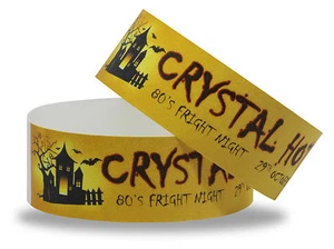 Custom Printed Halloween Wristbands: 10 Designs - Picture 1 of 11