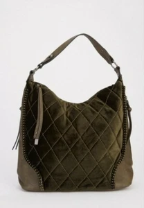 Große Handtasche Tasche Damen Frauen olivgrün Kunstleder - Bild 1 von 2