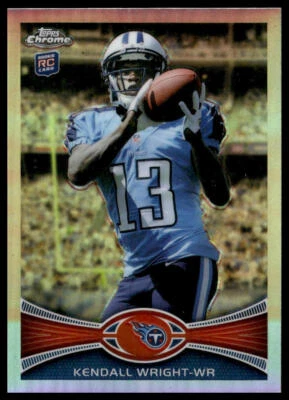 2012 Topps Chrome #212 Kendall Wright Refractors Tennessee Titans - Image 1 of 2