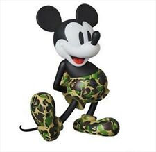 VCD BAPE(R) MICKEY MOUSE a bathing ape bape Medicom Toy Green Ver. Figure JAPAN 