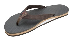 Man Rainbow Classic Rubber Single Layer EVA Rubber 301ARP Color Brown Brand New - Picture 1 of 7