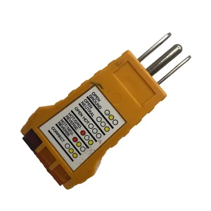 3-Prong Socket Tester - SS-500 E150282 / 125V 0.3W - Electrical Outlet Tester - Picture 1 of 11