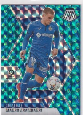 Panini Mosaic 2020 LaLiga No. 62 Mauro Arambarri Peacock SP - Image 1 of 2