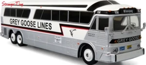 Iconic Replicas MCI MC-7 Challenger Intercity Coach Grey Goose Lines - Picture 1 of 1