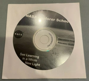 NASA Explorer Scuole Vedere Apprendimento In Una Nuova Luce Programma Educativo CD - Foto 1 di 1