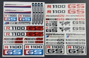 bmw R1100 gs motorcycle motorrad decal sticker set quality stickers R1100GS - Picture 1 of 7