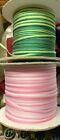 embroidery ribbon trim flower 1/8" ombre 1yd made in France