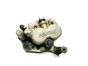 1993 93 Yamaha YZ250 YZ 250 Front Wheel Brake Caliper Mount Bracket Pads - Picture 1 of 5